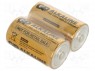 Battery: alkaline; 1.5V; C; Batt.no: 2; non-rechargeable