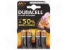 Battery: alkaline; 1.5V; AA; PLUS; Batt.no: 4; non-rechargeable