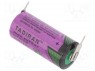 Батарея: литиевая (LTC); 3,6В; 2/3AA,2/3R6; 2pin; Ø14,7x33,5мм