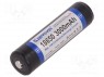 : Li-Ion; 18650,MR18650; 3,7; 3000; Ø18,8x69; 15