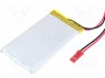 : Li-Po; 3,7; 1500; : ; 5,8x40x70