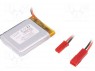 : Li-Po; 3,7; 1150; : ; 7,5x34x42