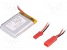 : Li-Po; 3,7; 1000; : ; 8x30x40