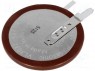 Аккум: Li; VL3032; 3В; 100мАч; Выводы: 2pin; Ø30x3,9мм; -20÷60°C