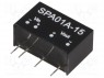 : DC/DC; 1; U: 9÷18; 15DC; I: 6÷67; SIP6