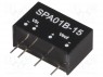 : DC/DC; 1; U: 18÷36; 15DC; I: 6÷67; SIP6