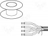 ������; F/UTP; 6; ��������; Cu; 4x2x23AWG; FRNC; �����; 305�