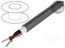 Wire; stranded; Cu; Xtra Guard&reg; 1; 2x22AWG; unshielded; dark grey