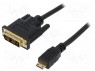 ������; DVI-D (18+1) �����,����� mini HDMI; 2�; ������