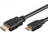 ������; HDMI 1.4; ����� mini HDMI,����� HDMI; 3�; ������