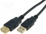 ������; USB 2.0; ������ USB A,����� USB A; ��������; 5�; ������