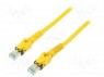 Patch cord; S/FTP; 6a; ; Cu; PUR; ; 10; 27AWG
