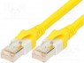 Patch cord; S/FTP; 6; ���������; Cu; PUR LSZH; ������; 0,2�; 26AWG