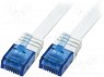 Patch cord; U/UTP; 6; ���������; Cu; ���; �����; 0,25�; 32AWG