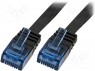 Patch cord; U/UTP; 6; ���������; Cu; ���; ������; 0,5�; 32AWG