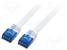 Patch cord; U/UTP; 5e; ���������; CCA; ���; �����; 10�; 30AWG