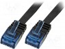 Patch cord; U/UTP; 5e; ���������; CCA; ���; ������; 10�; 30AWG