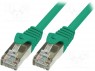 Patch cord; F/UTP; 5e; ���������; CCA; ���; �������; 0,25�; 26AWG