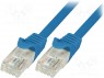 Patch cord; U/UTP; 5e; ���������; CCA; ���; �����; 5�; 26AWG