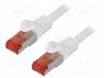 Patch cord; S/FTP; 6; ���������; Cu; LSZH; �����; 1,5�; 27AWG