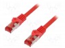 Patch cord; S/FTP; 6; ���������; Cu; LSZH; �������; 1,5�; 27AWG