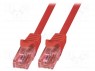 Patch cord; U/UTP; 6; ���������; Cu; LSZH; �������; 1,5�; ����� RJ45