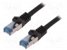 Patch cord; S/FTP; 6a; ���������; Cu; LSZH; ������; 20�; 27AWG