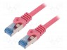 Patch cord; S/FTP; 6a; ���������; Cu; LSZH; ����������; 250��; 26AWG