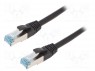Patch cord; S/FTP; 6a; ���������; Cu; PUR; ������; 15�; 27AWG; IP20