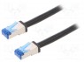 Patch cord; S/FTP; 6a; ���������; Cu; PE; ������; 5�; 26AWG
