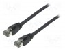 Patch cord; S/FTP; Cat 8.1; ���������; Cu; LSZH; ������; 2�; 26AWG