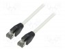 Patch cord; S/FTP; Cat 8.1; ���������; Cu; LSZH; �����; 3�; 26AWG