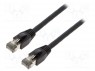 Patch cord; S/FTP; Cat 8.1; ���������; Cu; LSZH; ������; 5�; 26AWG