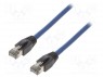 Patch cord; S/FTP; Cat 8.1; ���������; Cu; LSZH; �����; 5�; 26AWG
