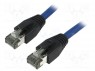 Patch cord; S/FTP; Cat 8.1; ���������; Cu; LSZH; �����; 15�; 26AWG