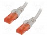 Patch cord; U/UTP; 6; ���������; CCA; ���; �����; 0,5�; 26AWG