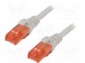 Patch cord; U/UTP; 6; ���������; CCA; ���; �����; 1�; 26AWG