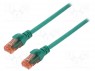 Patch cord; U/UTP; 6; ���������; Cu; LSZH; �������; 10�; 26AWG