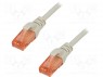 Patch cord; U/UTP; 6; ���������; Cu; LSZH; �����; 15�; 26AWG