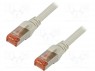 Patch cord; S/FTP; 6; ���������; Cu; LSZH; �����; 2�; 27AWG