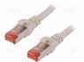 Patch cord; S/FTP; 6; ���������; Cu; LSZH; �����; 3�; 27AWG