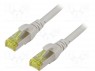 Patch cord; S/FTP; 6a; ���������; Cu; LSZH; �����; 0,5�; 26AWG