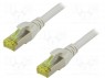 Patch cord; S/FTP; 6a; ���������; Cu; LSZH; �����; 1�; 26AWG