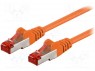 Patch cord; S/FTP; 6; ���������; CCA; ���; ���������; 0,25�; 27AWG