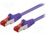 Patch cord; S/FTP; 6; ���������; CCA; ���; ����������; 0,25�; 27AWG