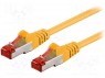 Patch cord; S/FTP; 6; ���������; CCA; ���; ������; 0,25�; 27AWG