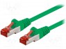 Patch cord; S/FTP; 6; ���������; CCA; ���; �������; 0,5�; 27AWG