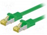 Patch cord; S/FTP; 6a; ���������; Cu; LSZH; �������; 1,5�; 26AWG