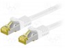 Patch cord; S/FTP; 6a; ���������; Cu; LSZH; �����; 1,5�; 26AWG