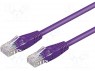 Patch cord; U/UTP; 5e; ���������; CCA; ���; ����������; 1�; 26AWG